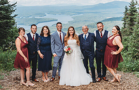 Sentry Commercial's Mark Duclos, SIOR, CRE, FRICS had the honor to officiate his niece, Kelly, and now husband, Ryan, at their beautiful wedding at Carinthia Lodge, Mount Snow in Somerset, Vermont.